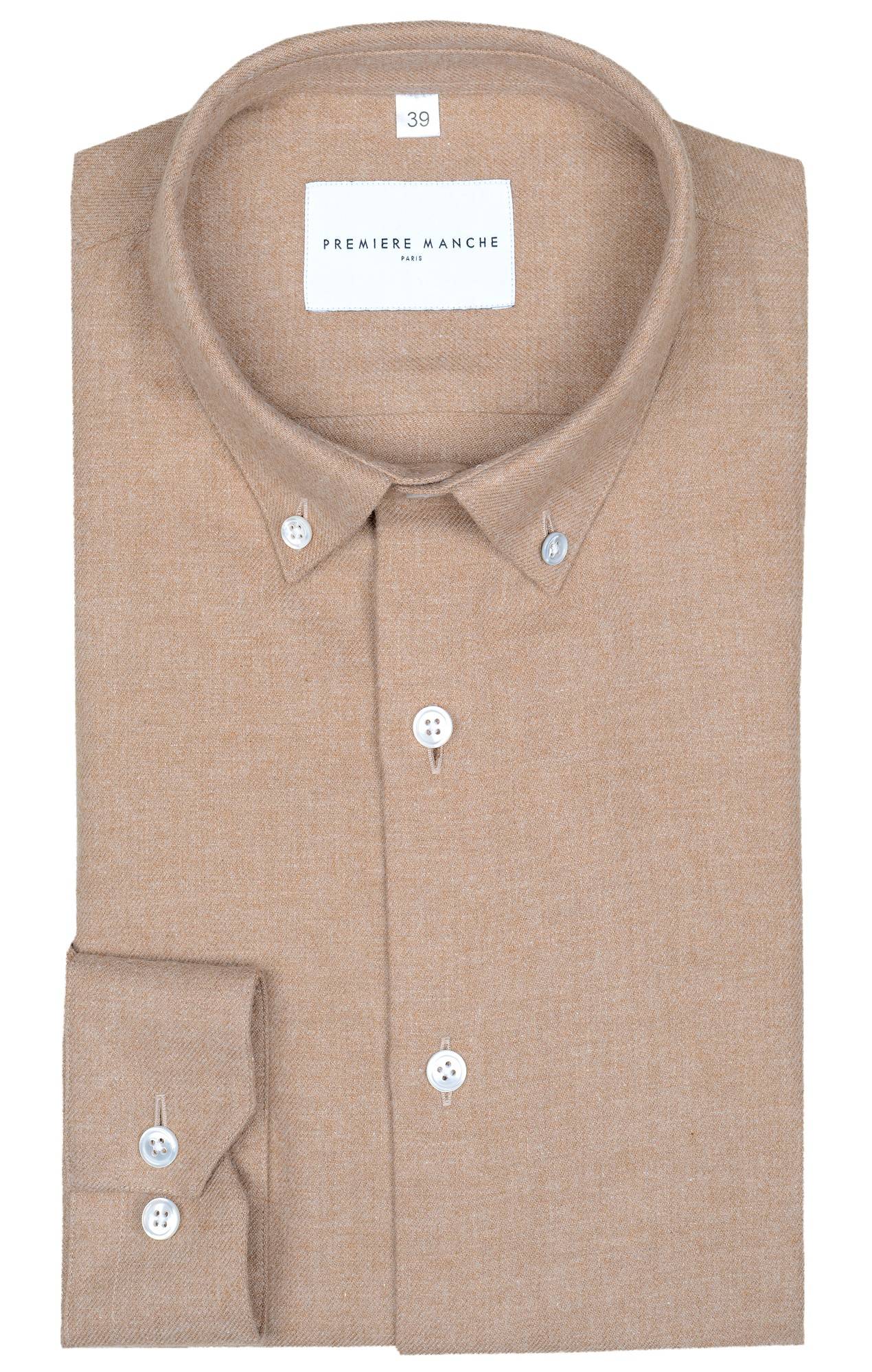 Beige flanel shirt