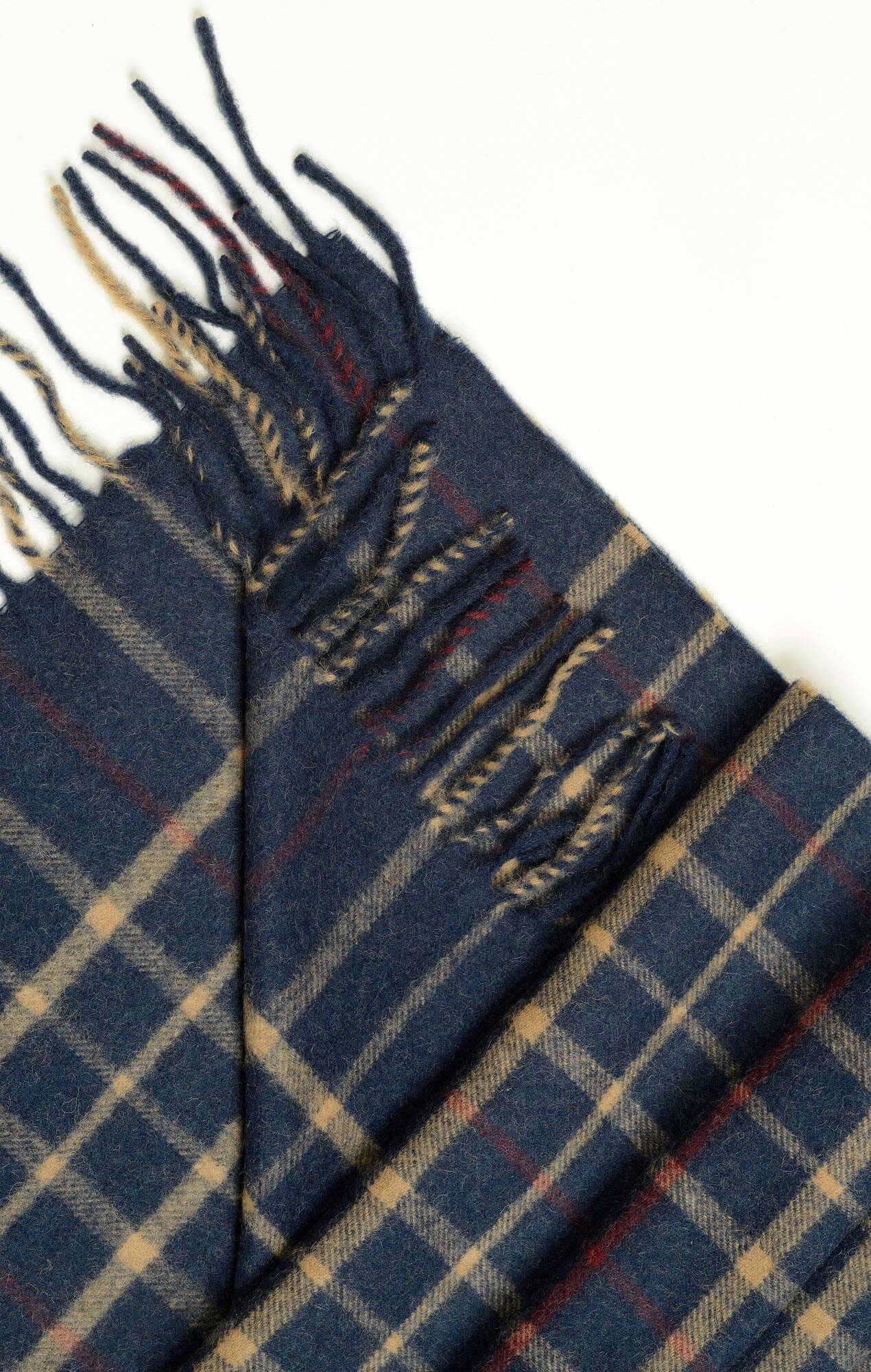 Tom scarf - Navy & beige