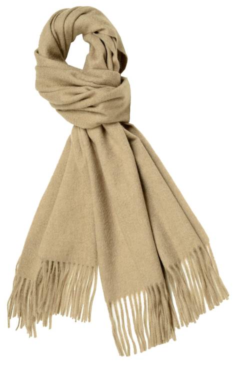 Evan scarf - Beige cashmere