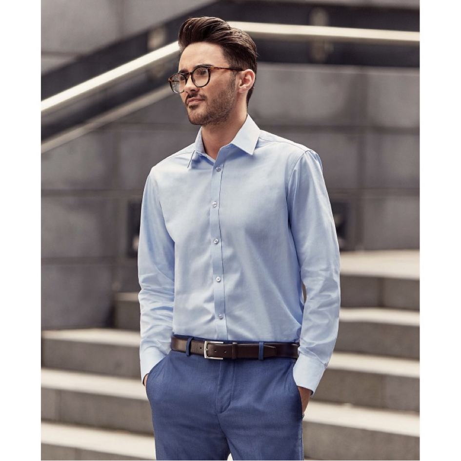Chemise en chevron