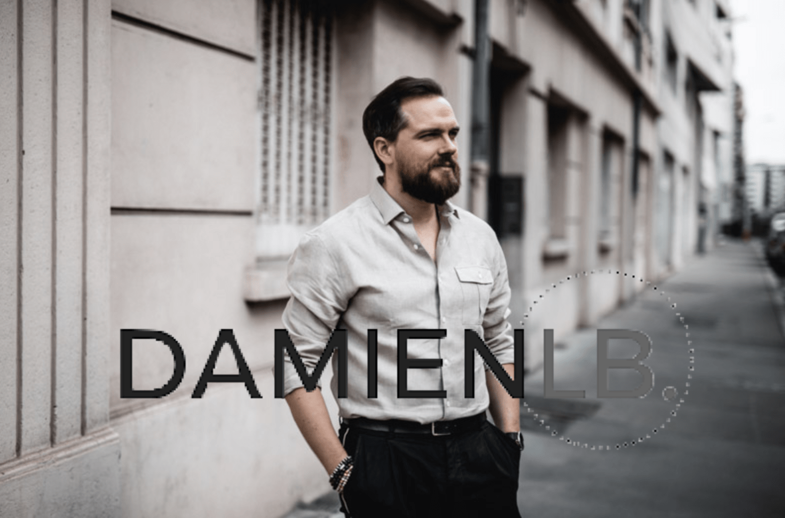 Damien LB — Premiere Manche lin irlandais qualité toucher agréable